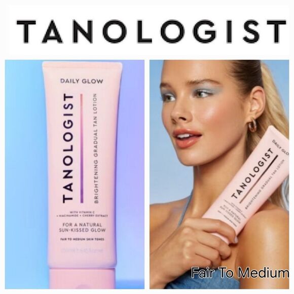Tanologist Daily Glow Brightening Gradual Tan Lotion - Picture 1 of 8